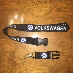 Volkswagen Accessories - New Volkswagen ID Badge Holder Lanyard Volkswagen Accessories - New Volkswagen ID Badge Holder Lanyard